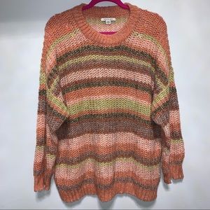 American Eagle Knit Sweater Oversized Fall